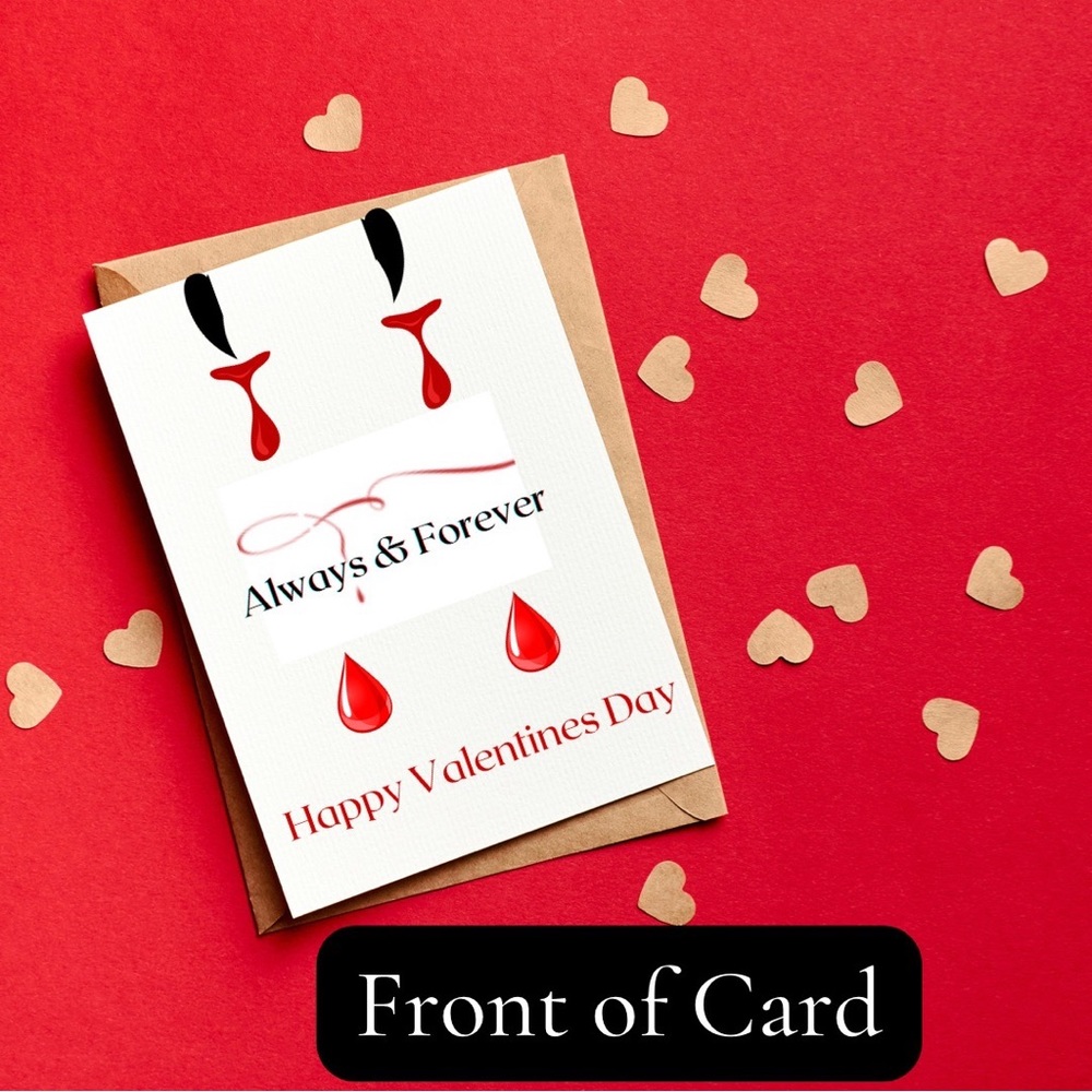 Valentine Card Vampire Diaries Style